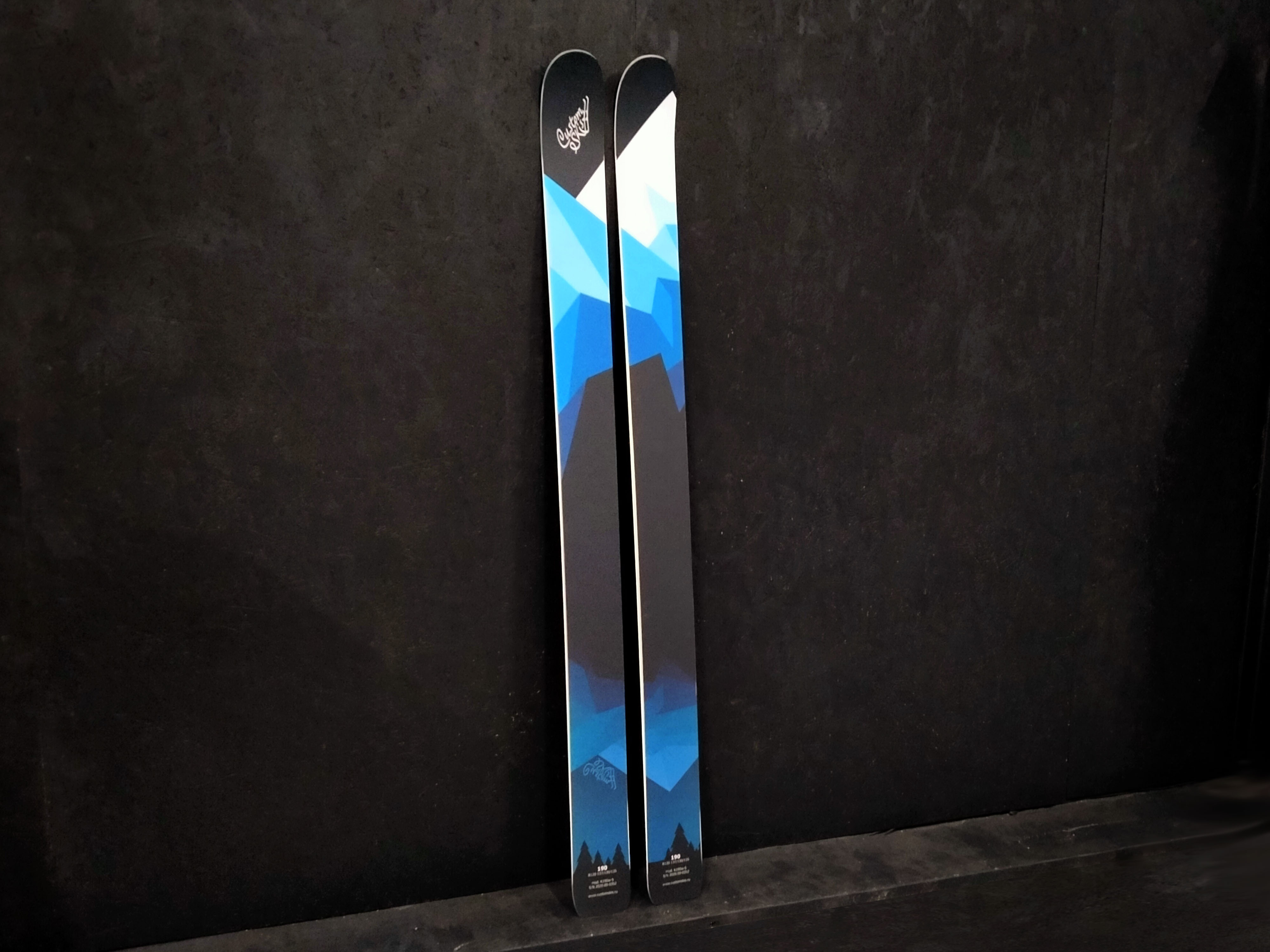 Custom snowkiting skis K190w-5