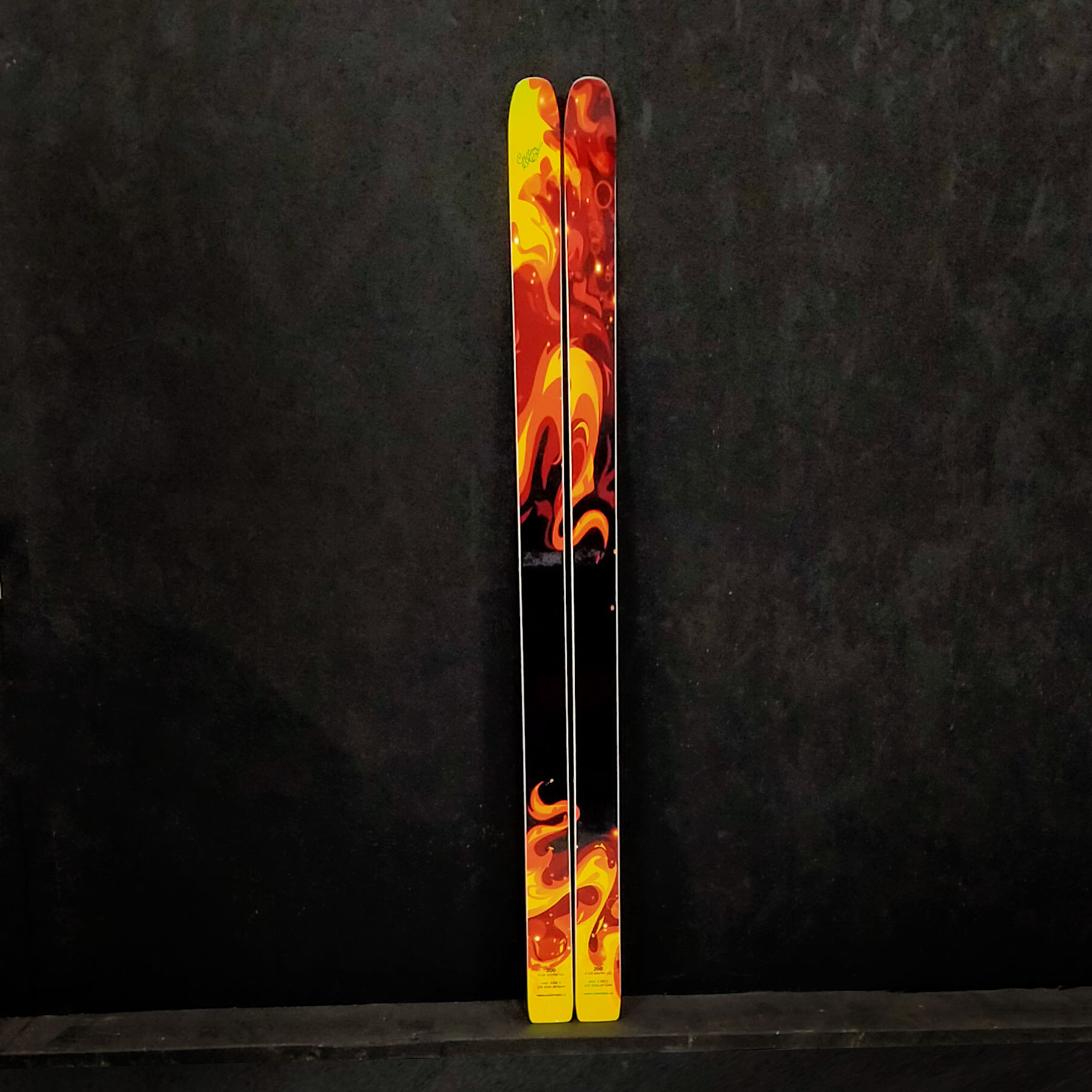 Custom snowkiting skis K200-5