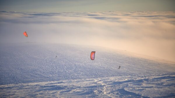 snowkite Finland