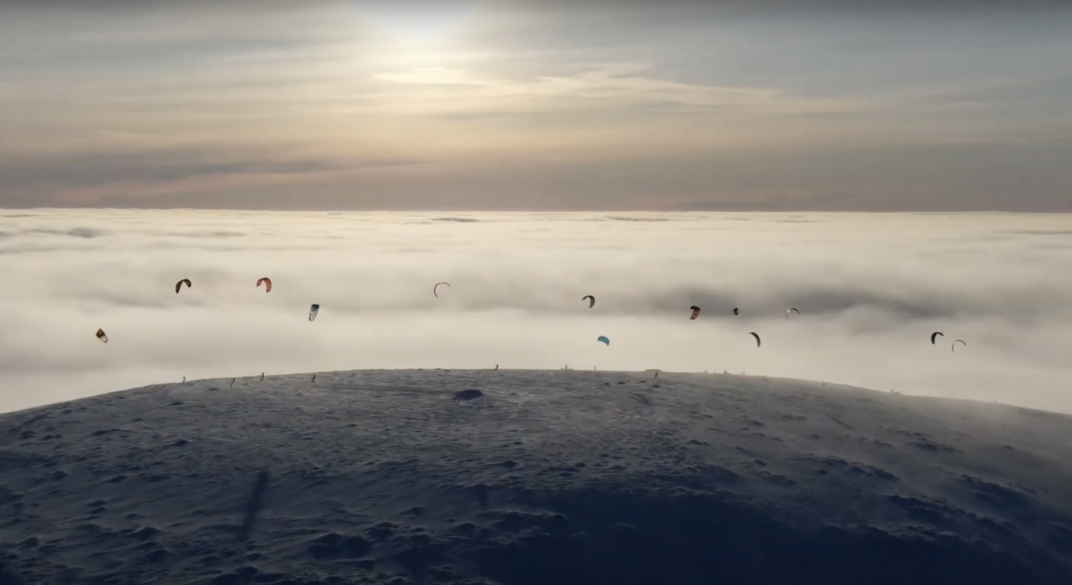 Pallas hotel snowkite