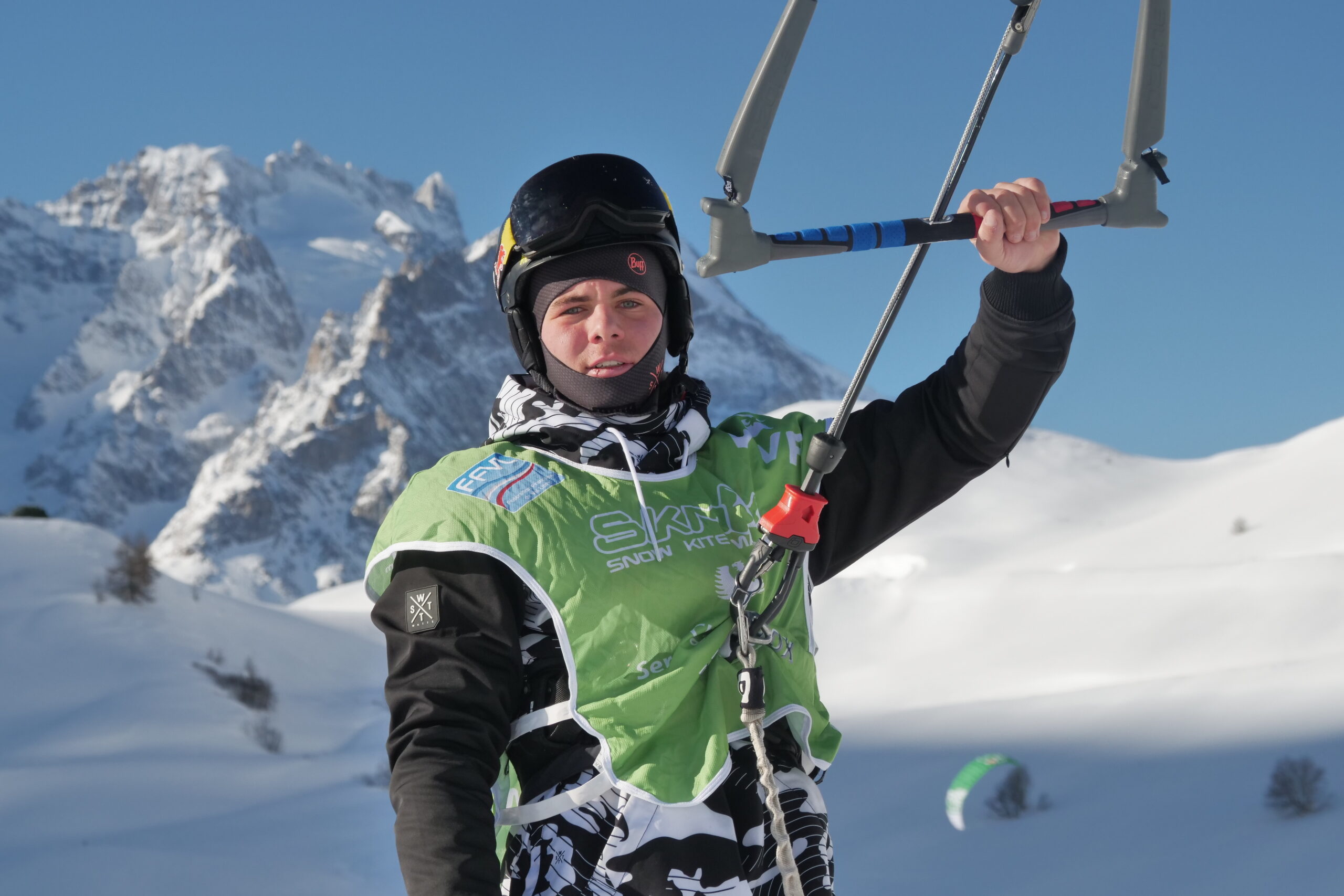 Winner of the 2025 Snowkite Masters edition
