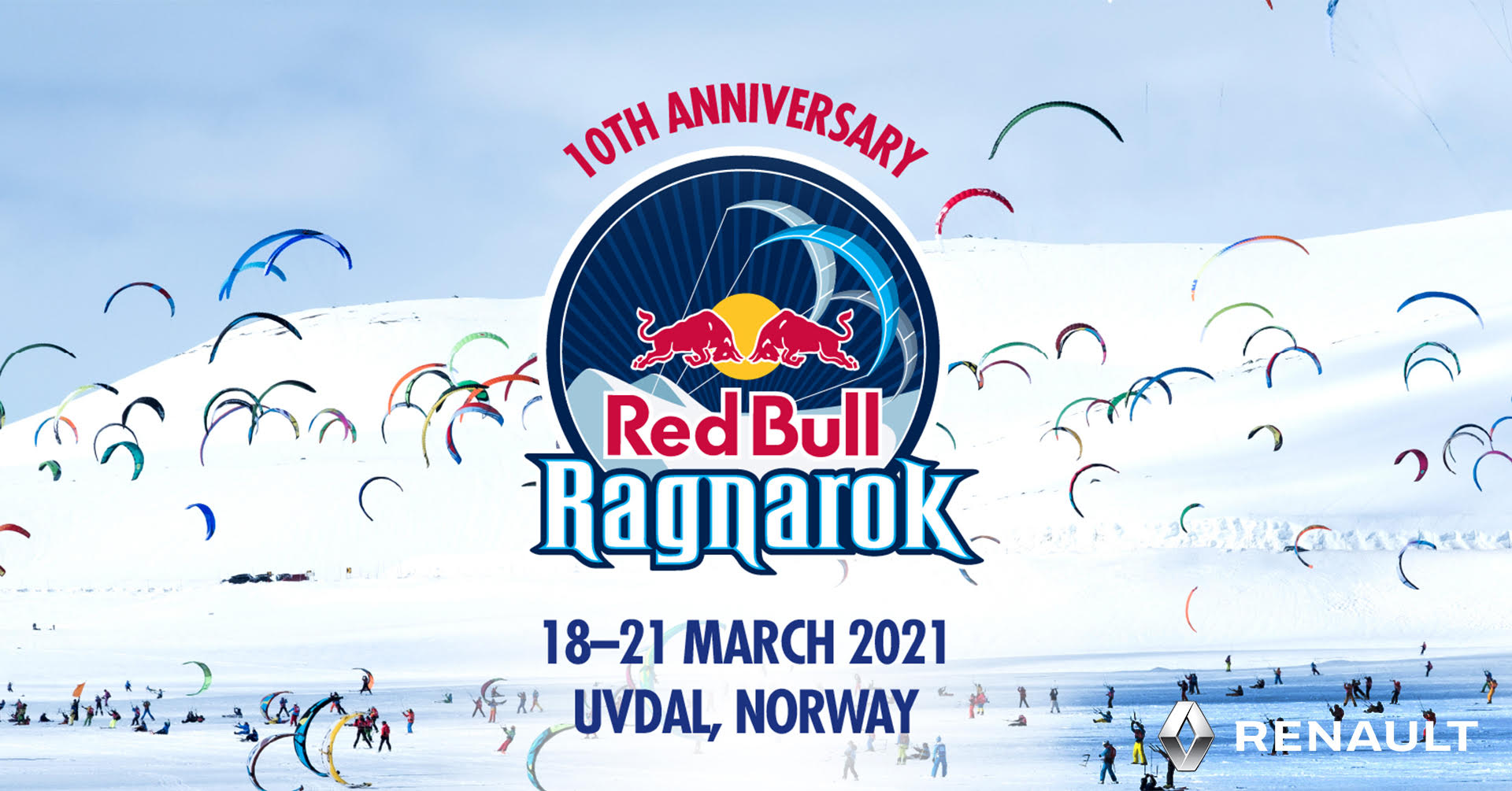 Red Bull Ragnarok, legendary snowkite race in Norway